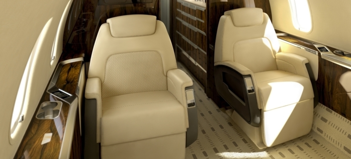 Bombardier Challenger 350 Interior Cabin Photo