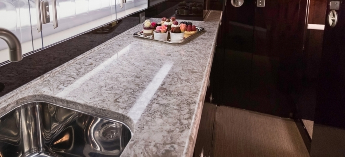 Gulfstream G550 Galley